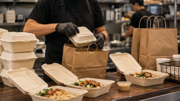Top 5 solutions d'emballages alimentaires pour la restauration