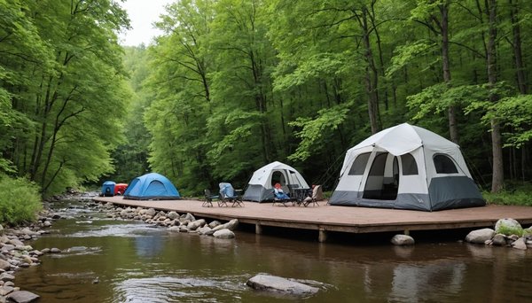 Camping du pont de la Mariée