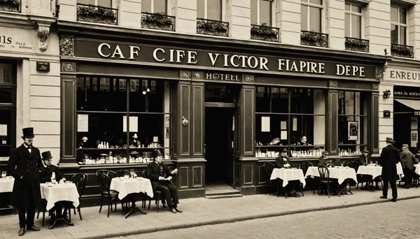 Café Victor - Brasserie Hôtel de Dieppe 1880