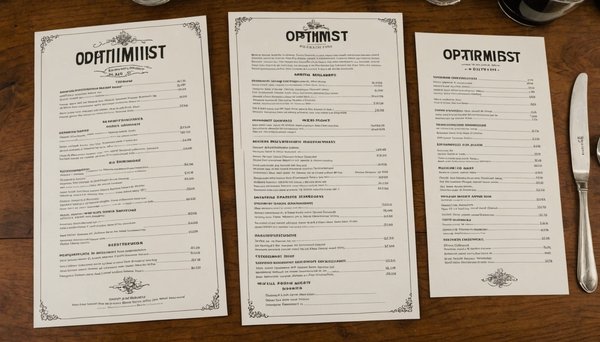 L'Optimist Carte Restaurant