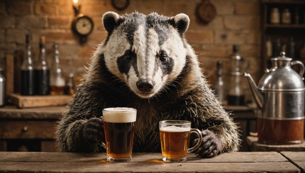 Le Blaireau Qui Brasse